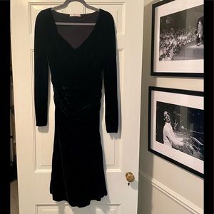 Original Prada long sleeved velvet dress. Worn once!